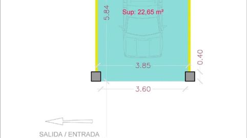 Foto 3 de Garaje en venta en Carrer de Daimús, 14, Corea, Gandia