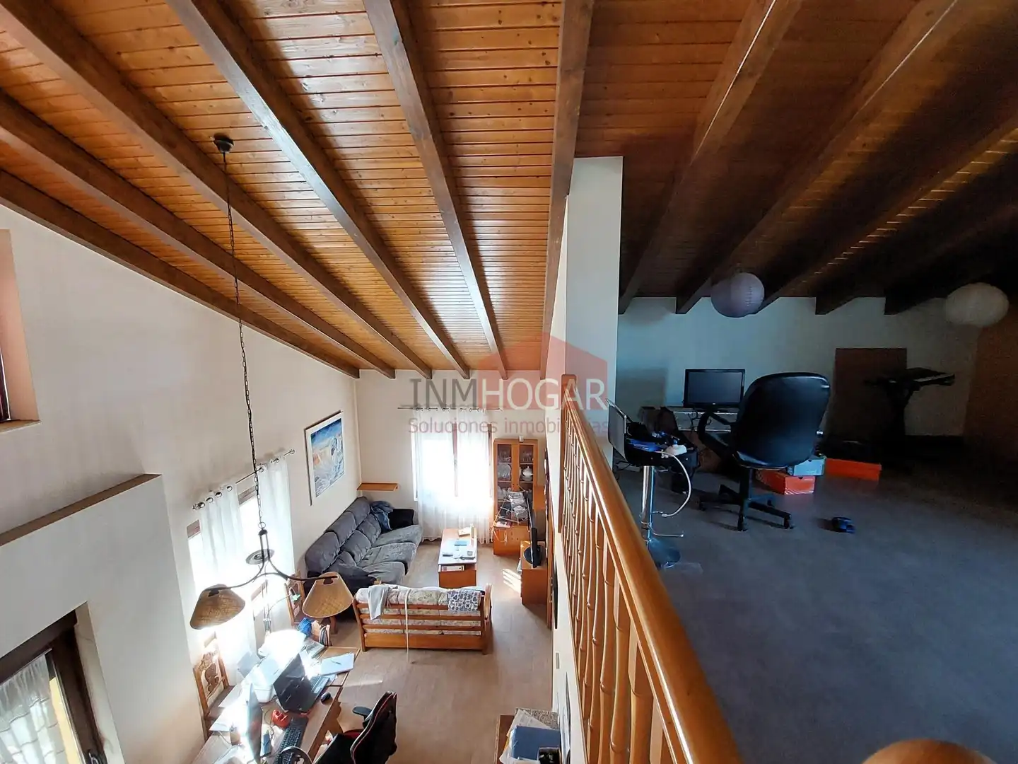 Sala d'estar de Casa o xalet en venda en Villanueva del Aceral amb Jardí privat, Terrassa i Traster