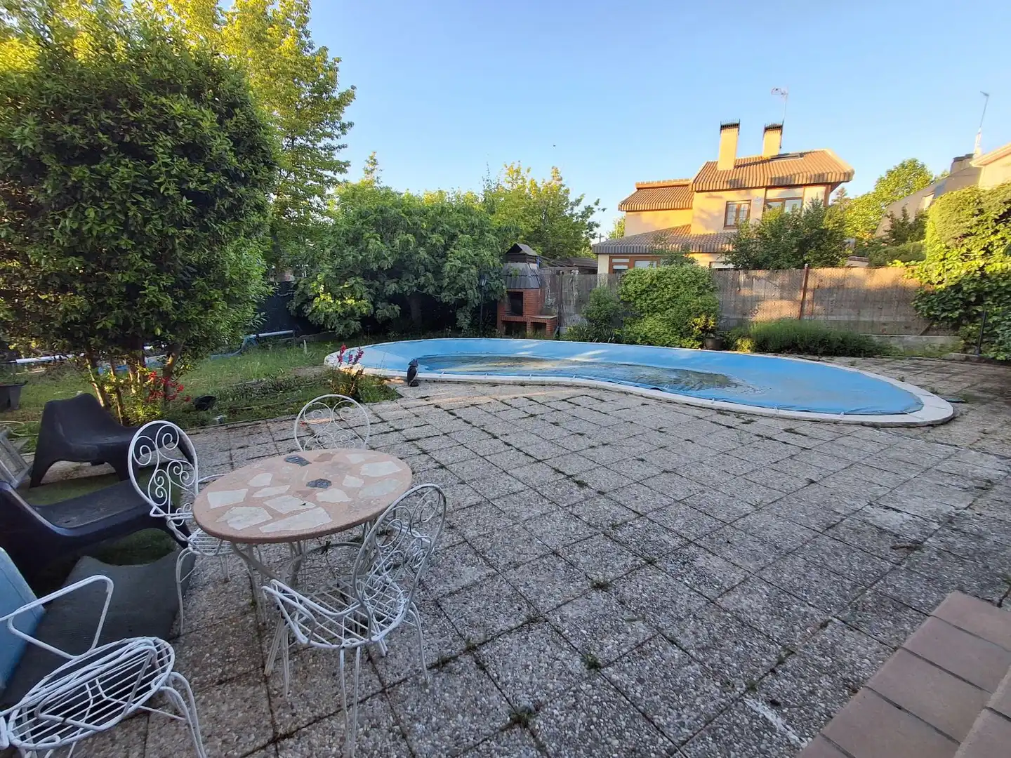 Piscina de Casa o chalet en venta en Colmenar Viejo con Aire acondicionado, Calefacción y Terraza