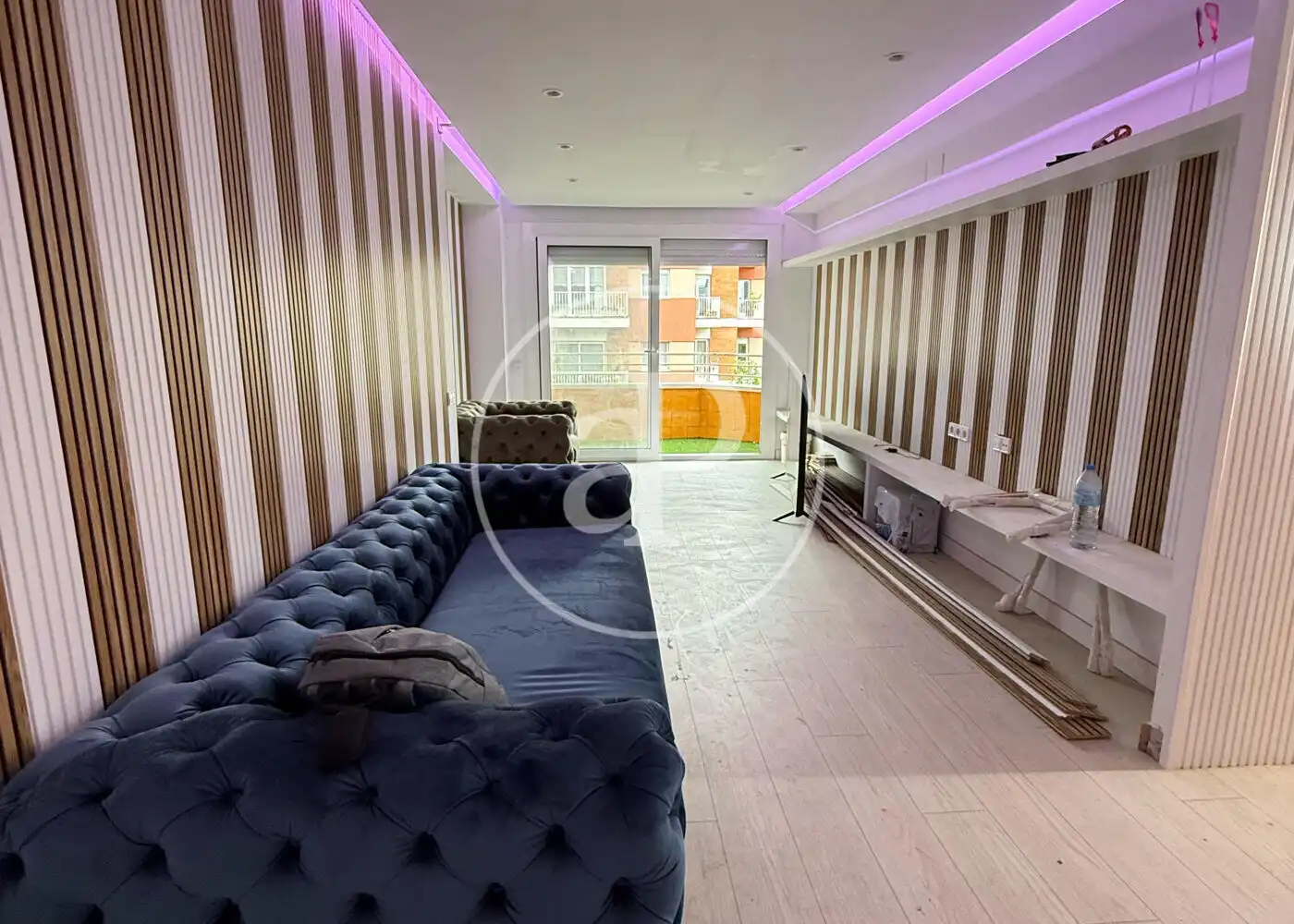 Living room of Duplexes for sale in Barcelona  with Air Conditioner, Heating and Terrace