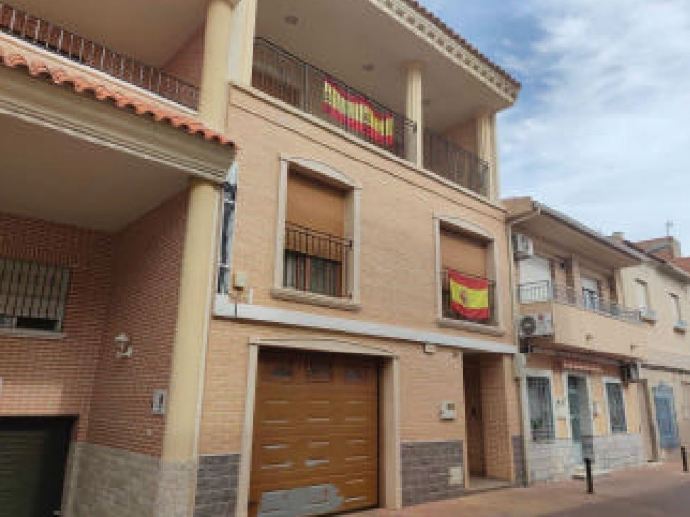 Exterior view of Single-family semi-detached for sale in  Murcia Capital