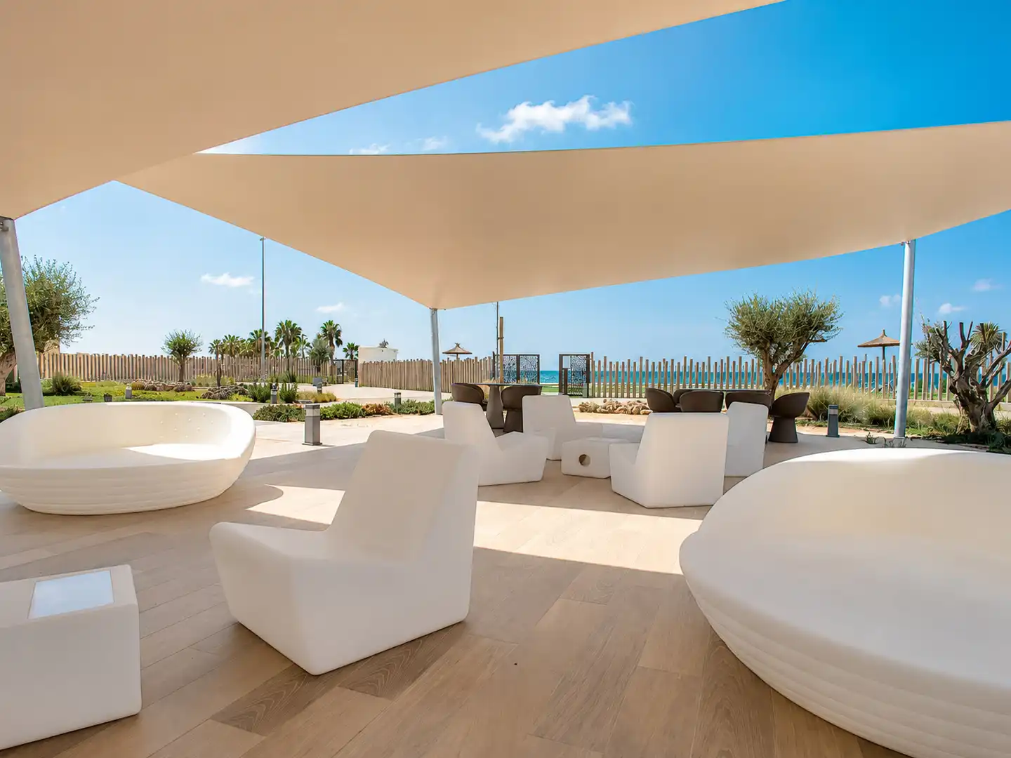 Terrasse von Wohnung zum Verkauf in Cartagena mit Klimaanlage, Heizung und Terrasse
