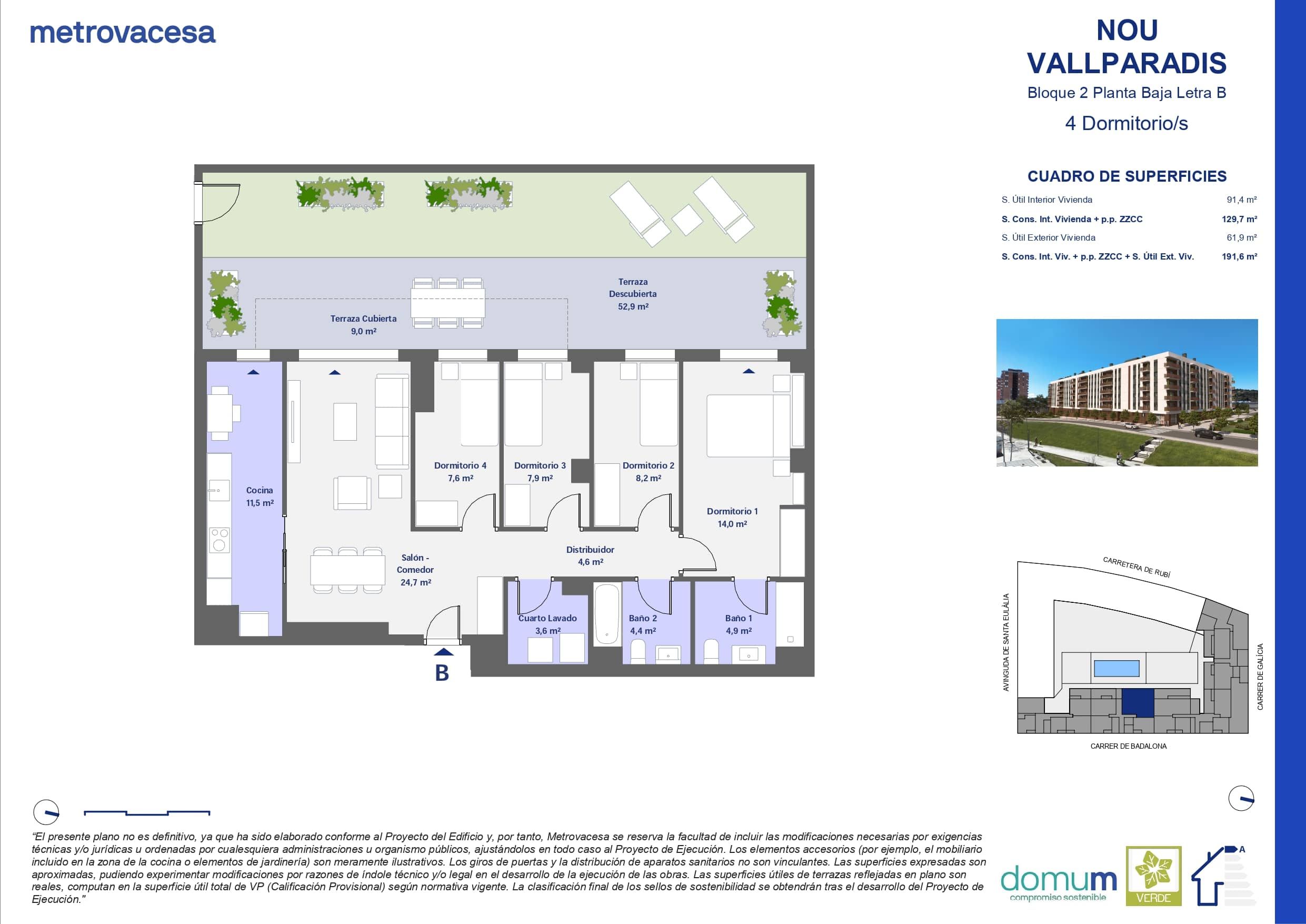 Pis en venda en Terrassa amb Aire condicionat, Calefacció i Jardí privat