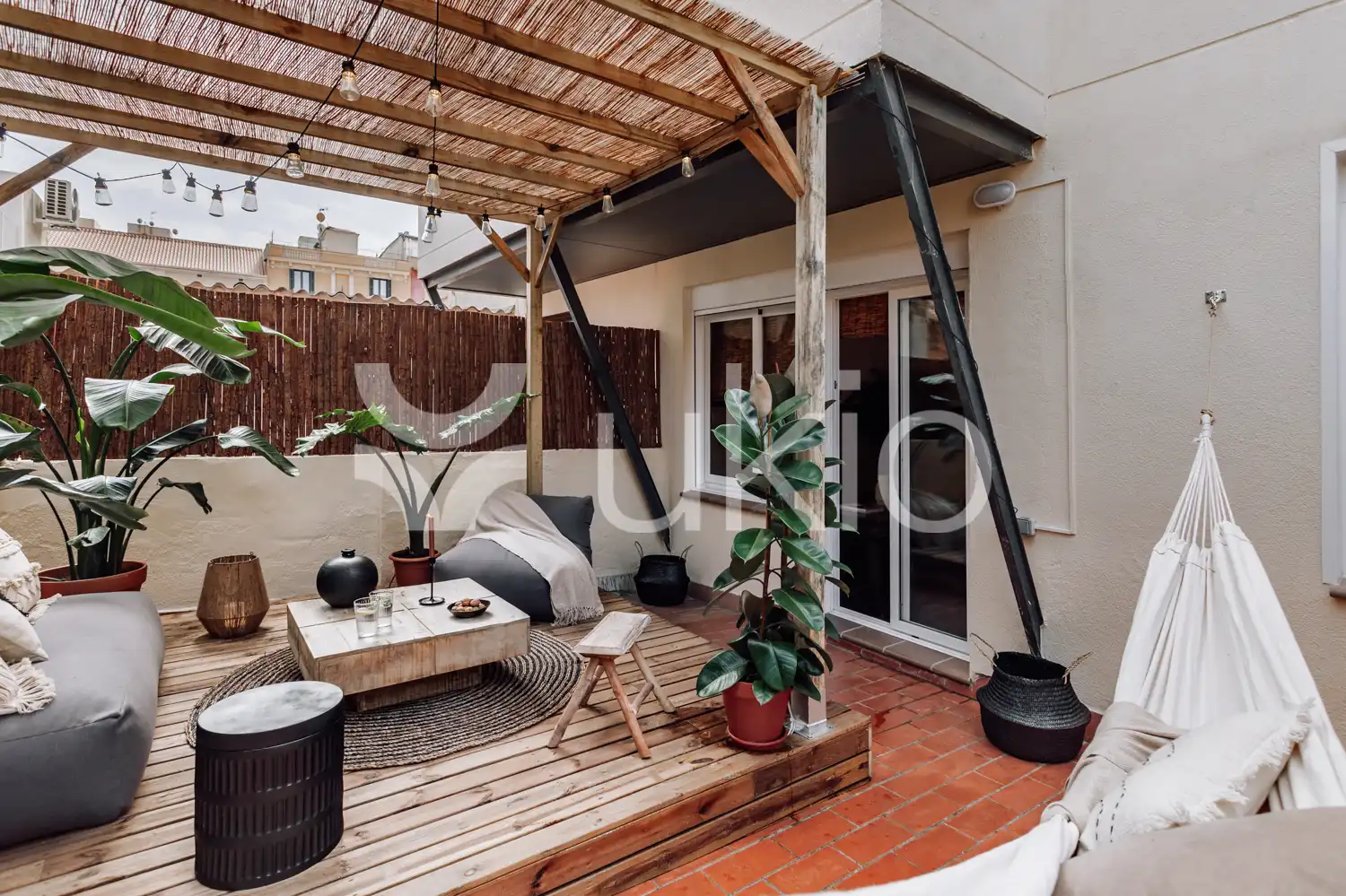 Terrassa de Apartament de lloguer en Barcelona amb Aire condicionat, Calefacció i Terrassa