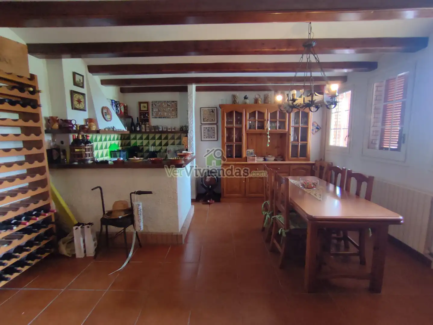 Cocina de Casa o chalet en venta en Gelida con Aire acondicionado, Calefacción y Jardín privado