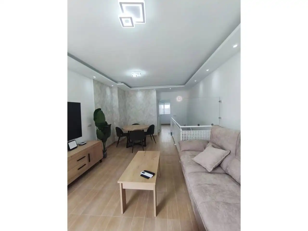 Living room of Flat for sale in Balanegra  with Air Conditioner, Heating and Community pool