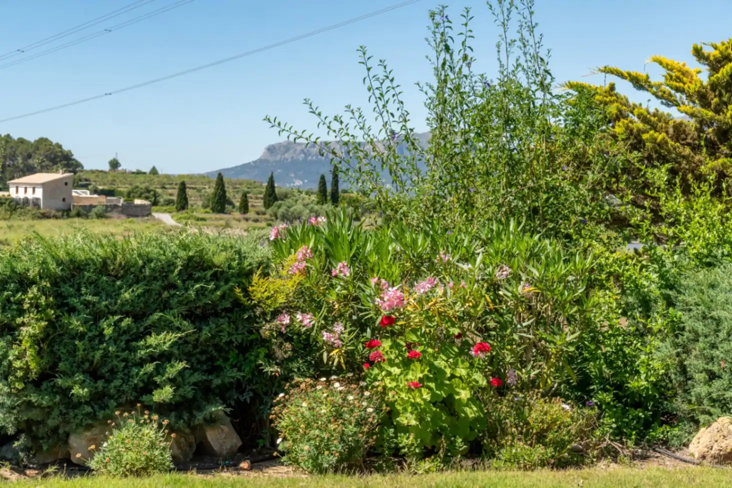 Jardín de Finca rústica en venta en Benissa con Aire acondicionado, Calefacción y Jardín privado