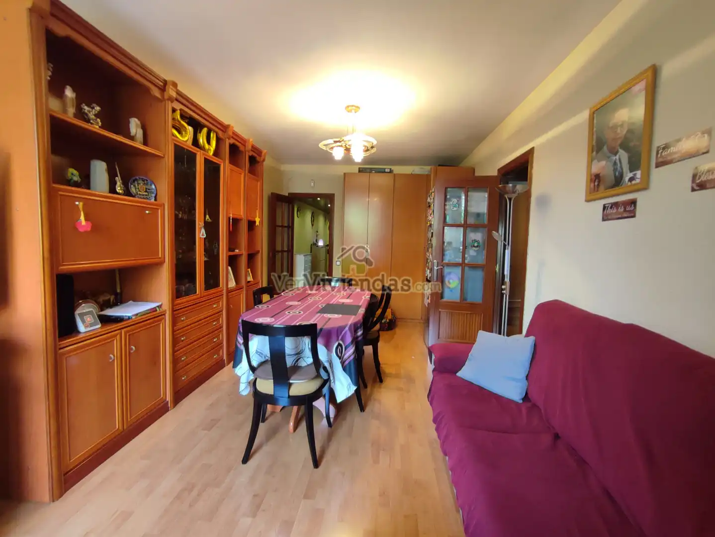 Sala d'estar de Pis en venda en Barcelona amb Aire condicionat, Calefacció i Parquet
