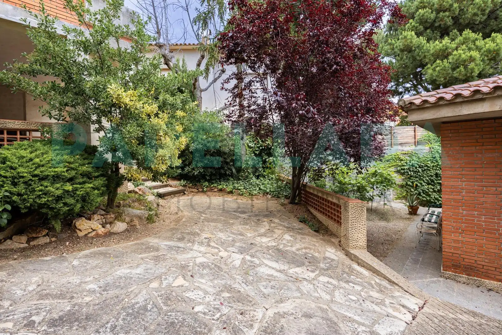 Jardín de Casa o chalet en venta en Tiana con Aire acondicionado, Jardín privado y Terraza