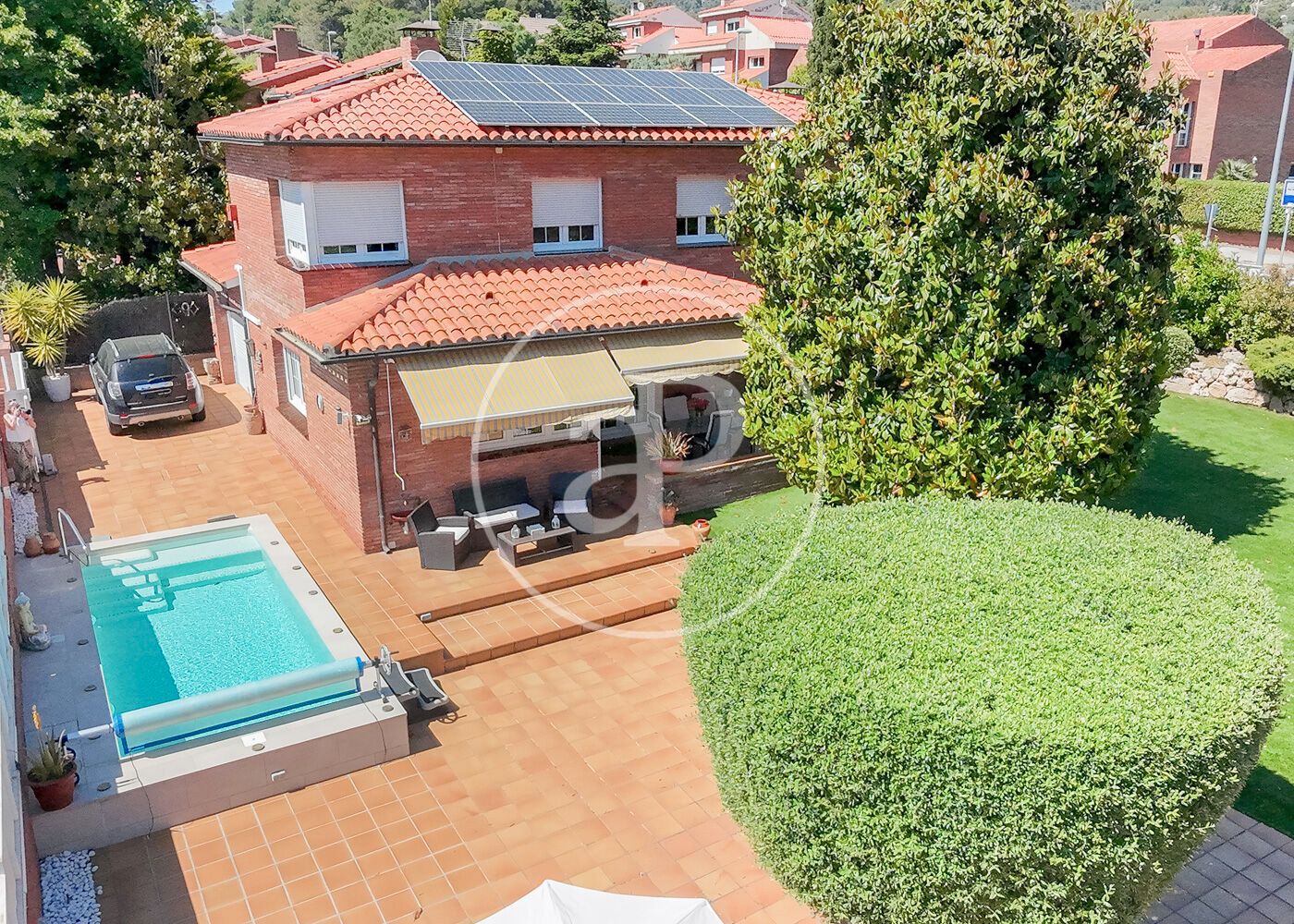 Jardín de Casa o chalet en venta en Matadepera con Aire acondicionado, Calefacción y Jardín privado
