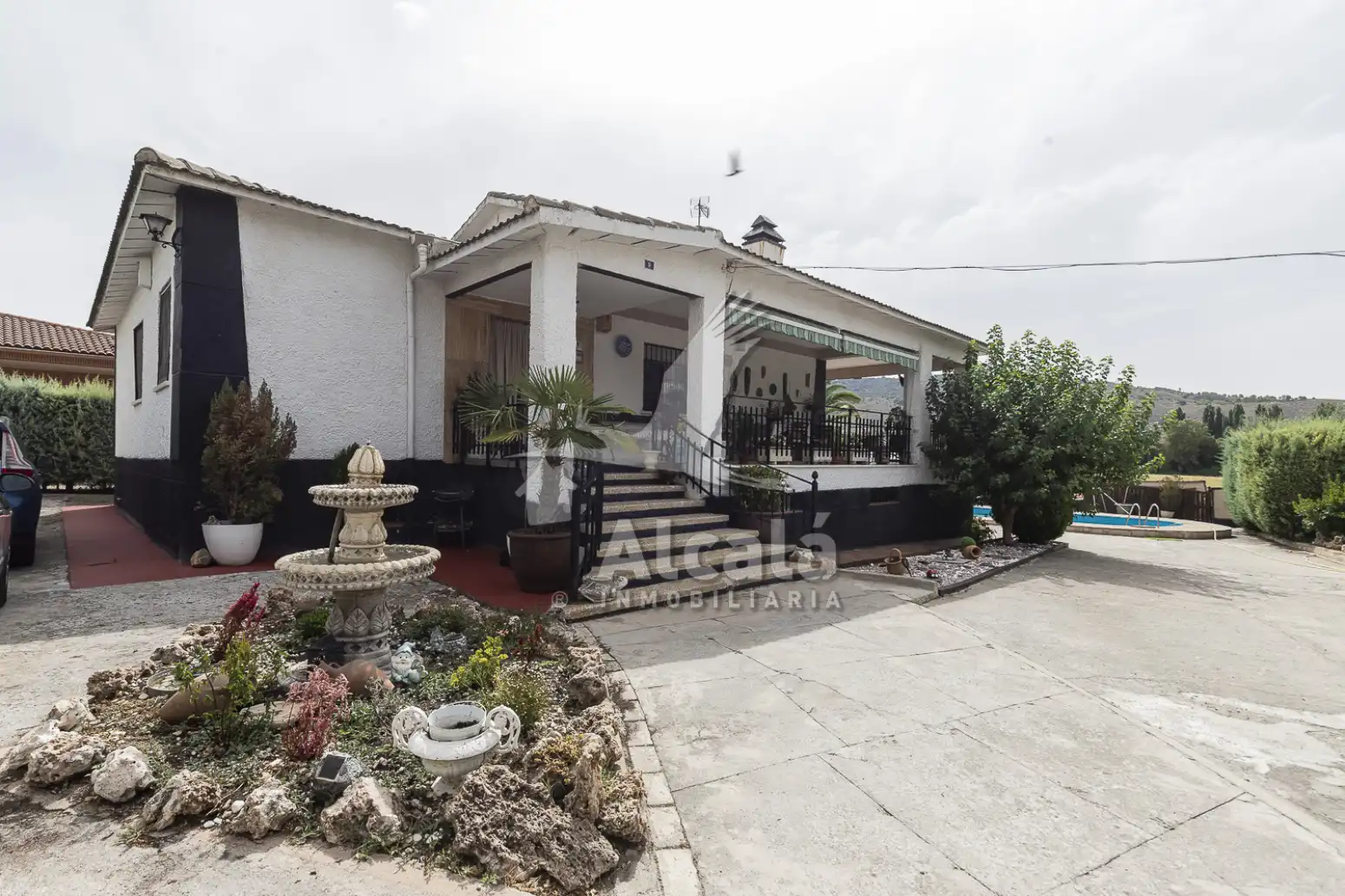 Vista exterior de Casa o chalet en venta en Tielmes con Aire acondicionado, Calefacción y Jardín privado