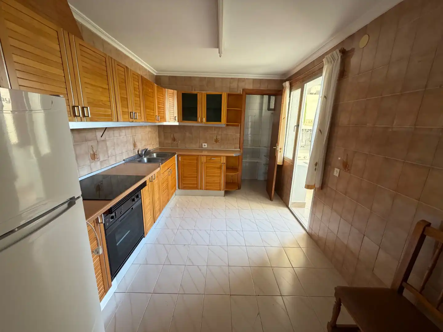 Küche von Wohnung zur Miete in Badajoz mit Klimaanlage, Heizung und Terrasse