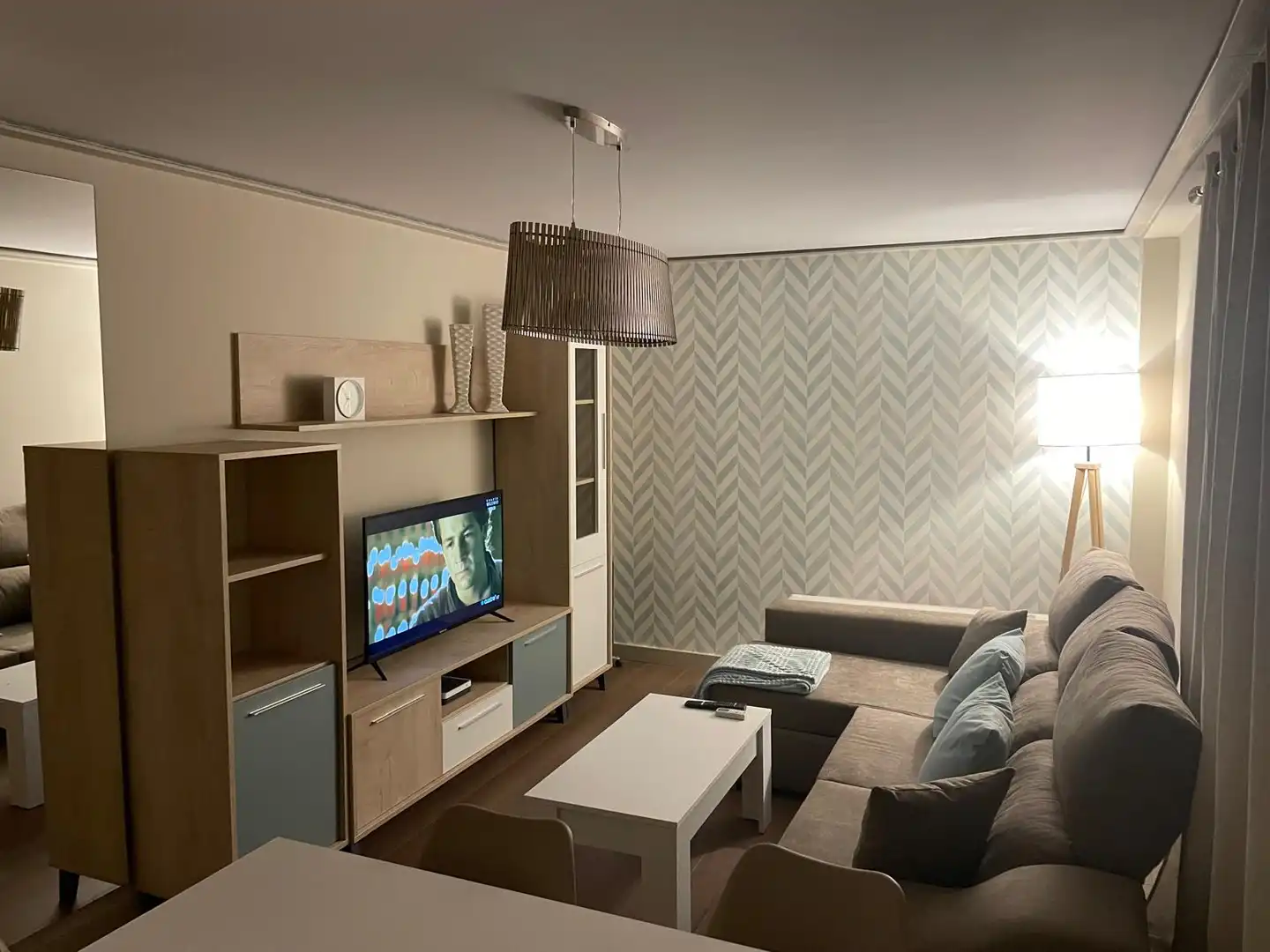 Sala de estar de Piso de alquiler en Granada con Aire acondicionado, Parquet y Terraza