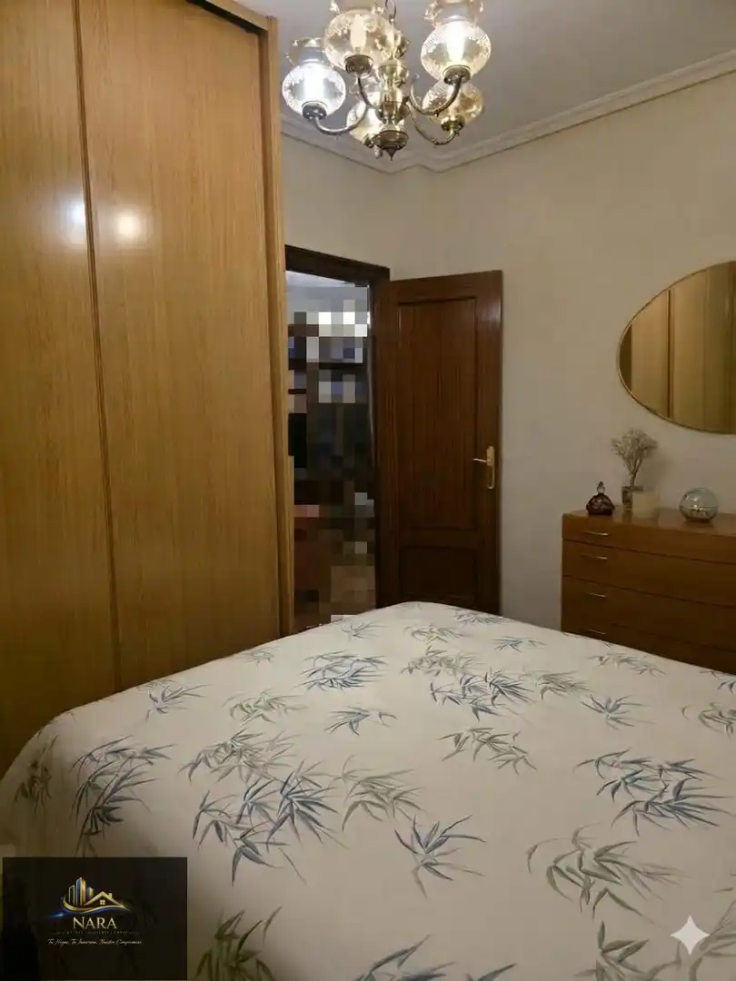 Schlafzimmer von Wohnung zum Verkauf in Santander mit Heizung, Parkett und Möbliert