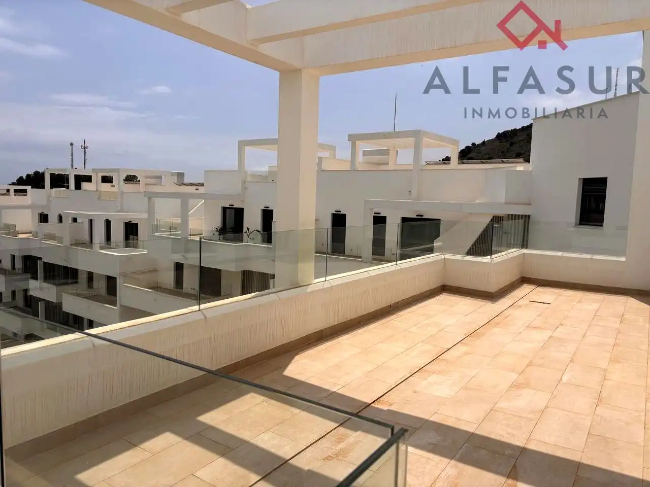 Terraza de Ático de alquiler en Málaga con Aire acondicionado, Calefacción y Terraza