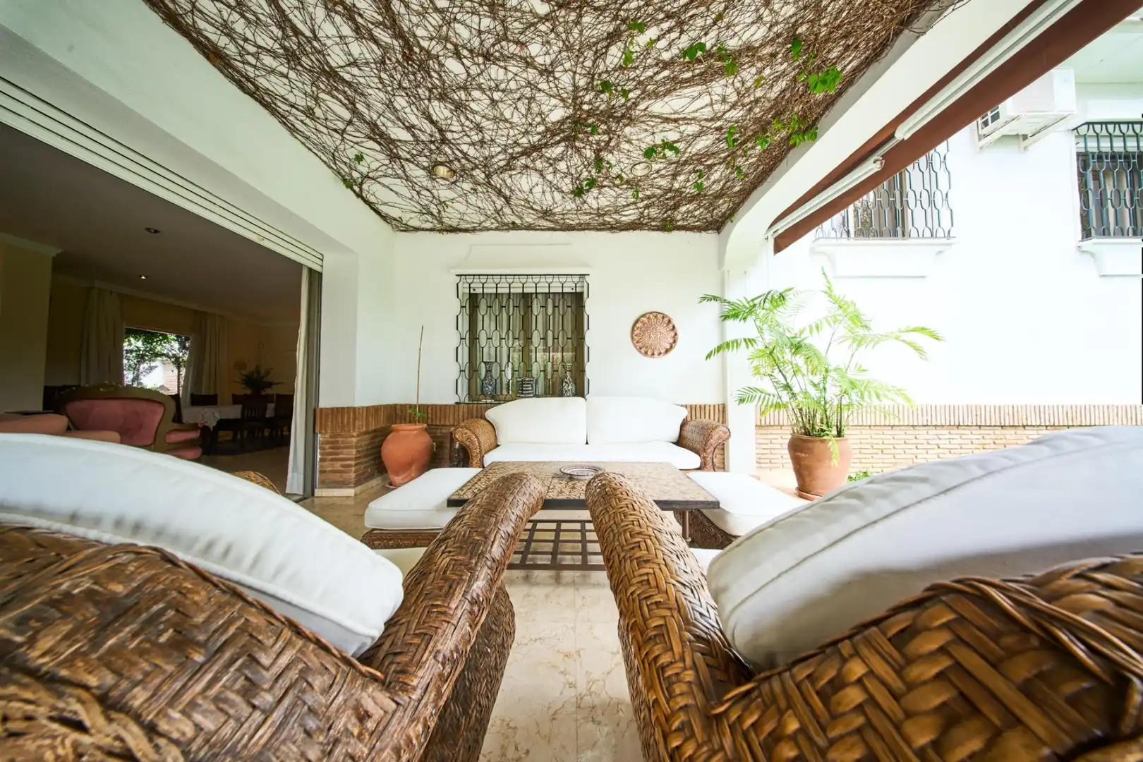 Terraza de Casa o chalet en venta en Marbella con Aire acondicionado, Calefacción y Jardín privado