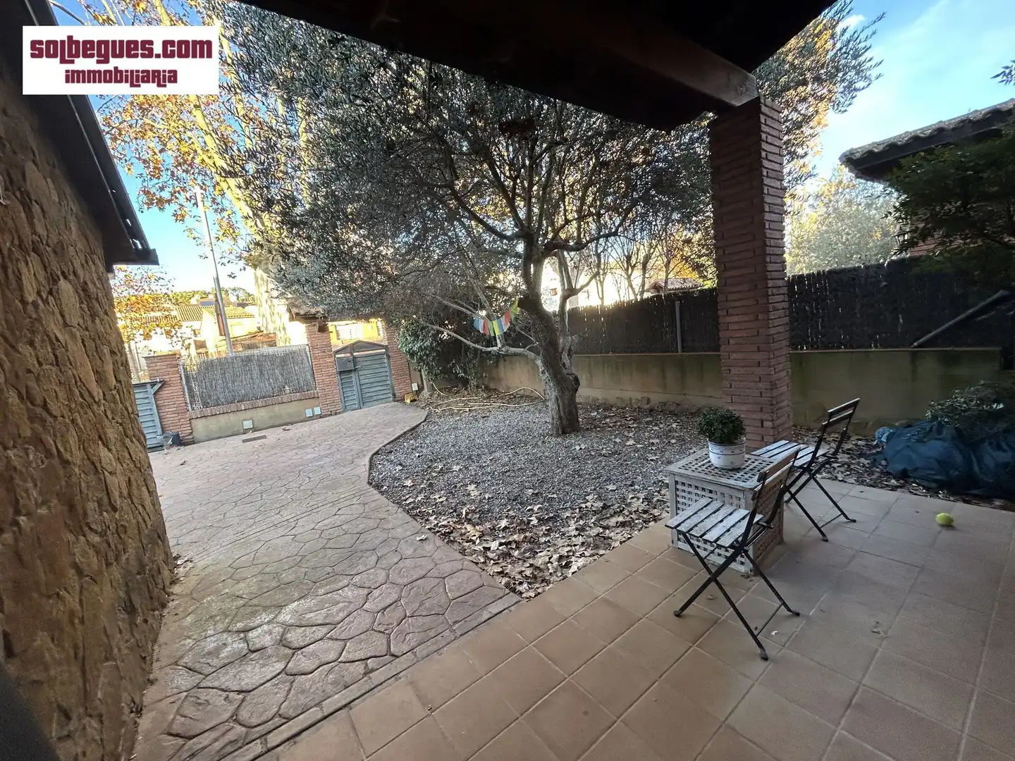 Terrassa de Casa o xalet en venda en Begues amb Calefacció, Jardí privat i Terrassa