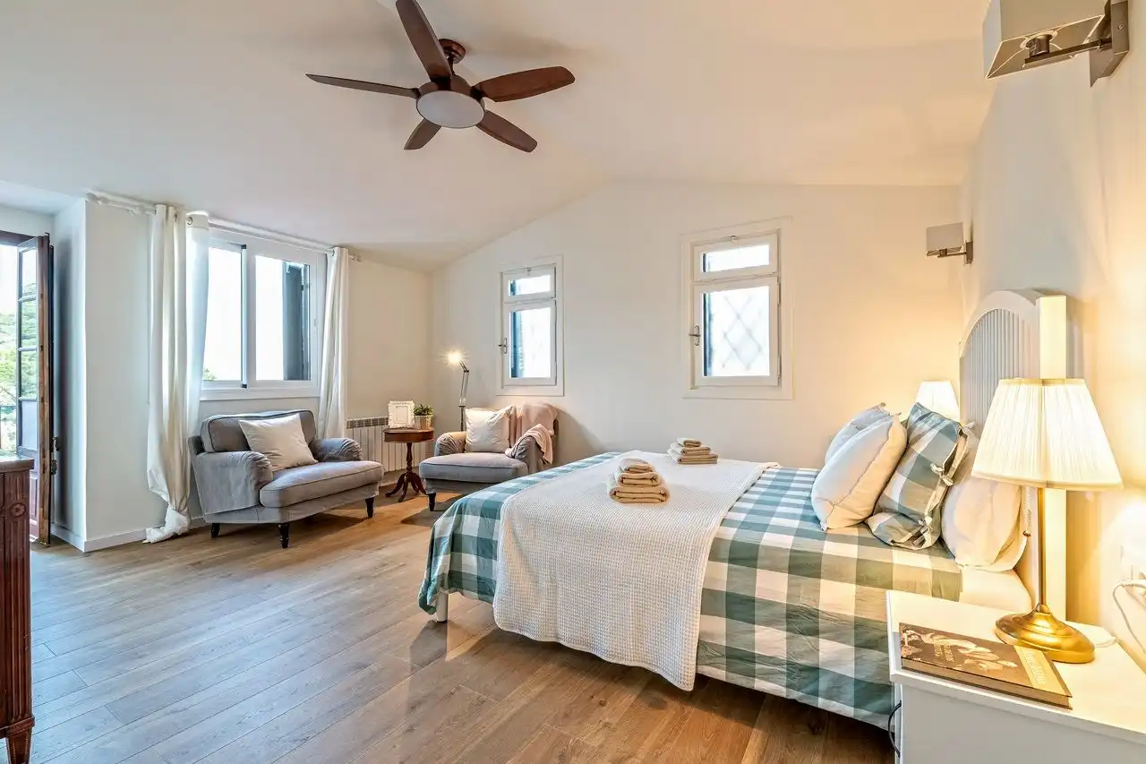 Bedroom of Houses for sale in Palafrugell  with Heating, Terrace and Swimming Pool