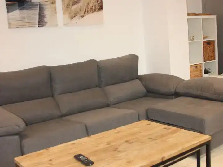 Sala d'estar de Casa adosada en venda en Vilassar de Mar amb Aire condicionat, Traster i Moblat