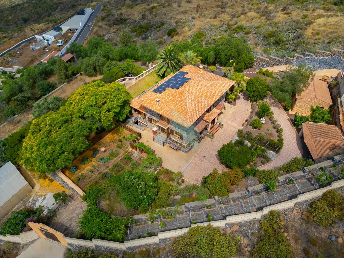 Jardín de Casa o chalet en venta en Arona con Aire acondicionado, Calefacción y Jardín privado