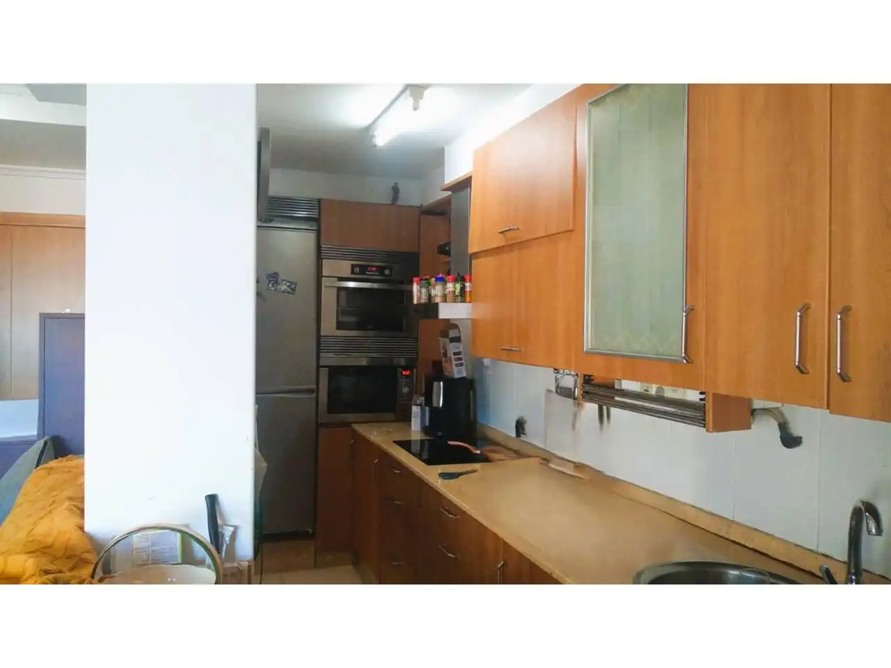 Kitchen of Attic for sale in Pontevedra Capital   with Heating, Terrace and Storage room