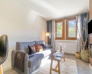 Dormitori de Apartament de lloguer en Benasque amb Aire condicionat