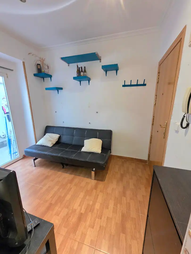 Sala d'estar de Pis en venda en Madrid amb Aire condicionat, Calefacció i Moblat