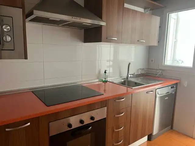 Kitchen of Flat for rent in Puertollano  with Air Conditioner, Heating and Parquet flooring