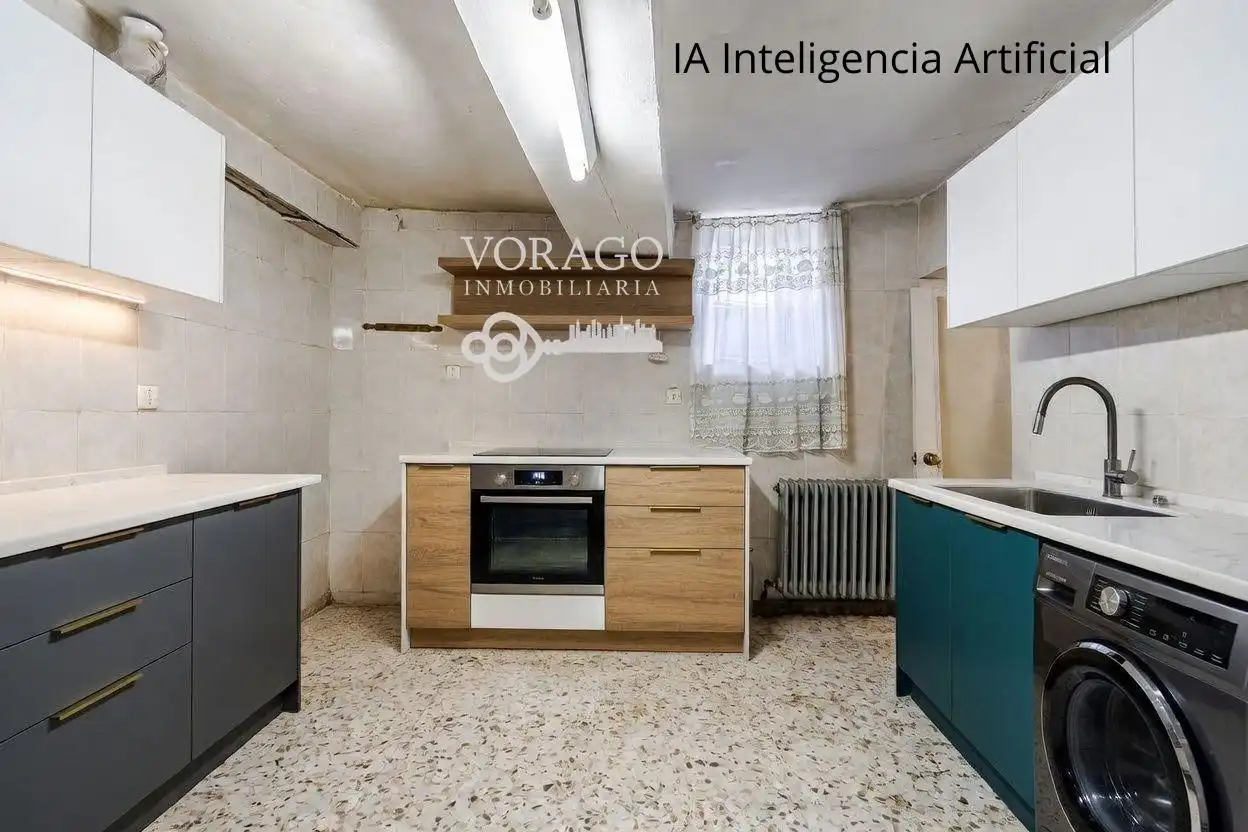 Cocina de Finca rústica en venta en Irueste