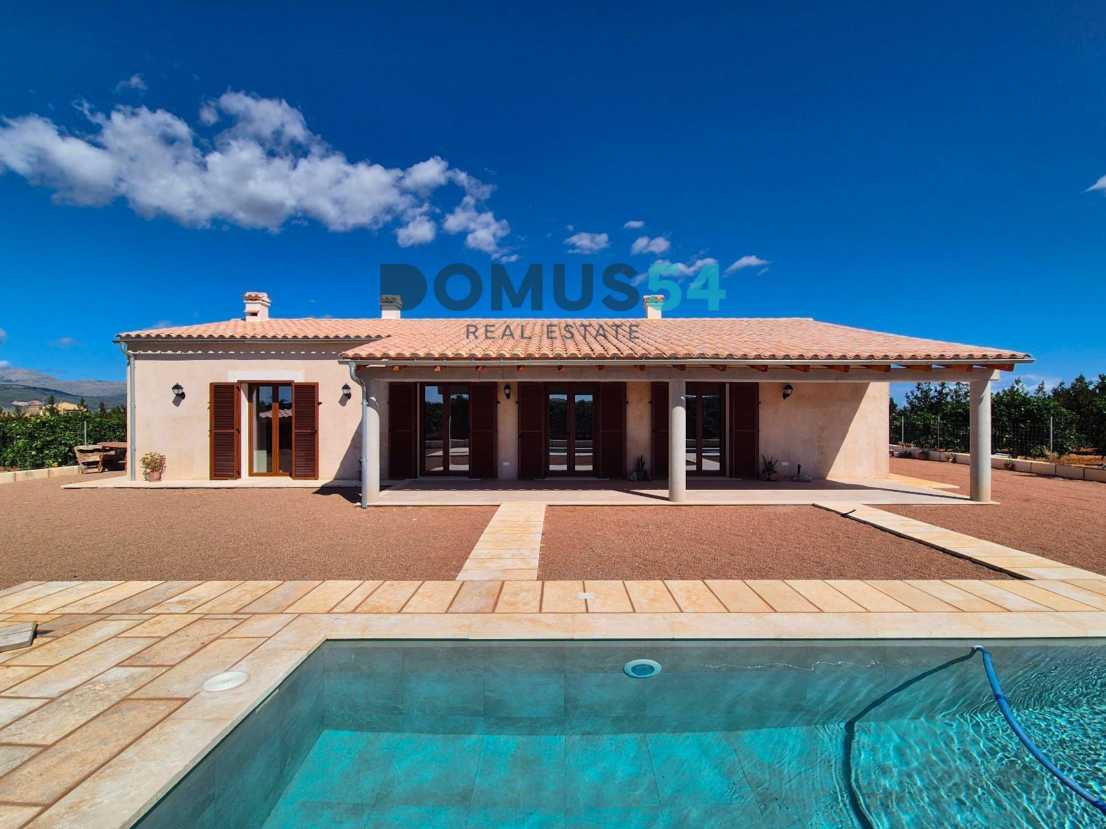 Exterior view of Country house to rent in Muro  with Air Conditioner, Terrace and Swimming Pool