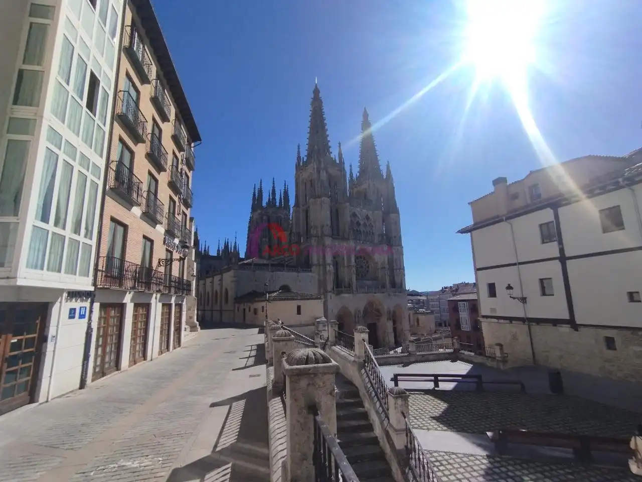 Vista exterior de Pis en venda en Burgos Capital amb Calefacció