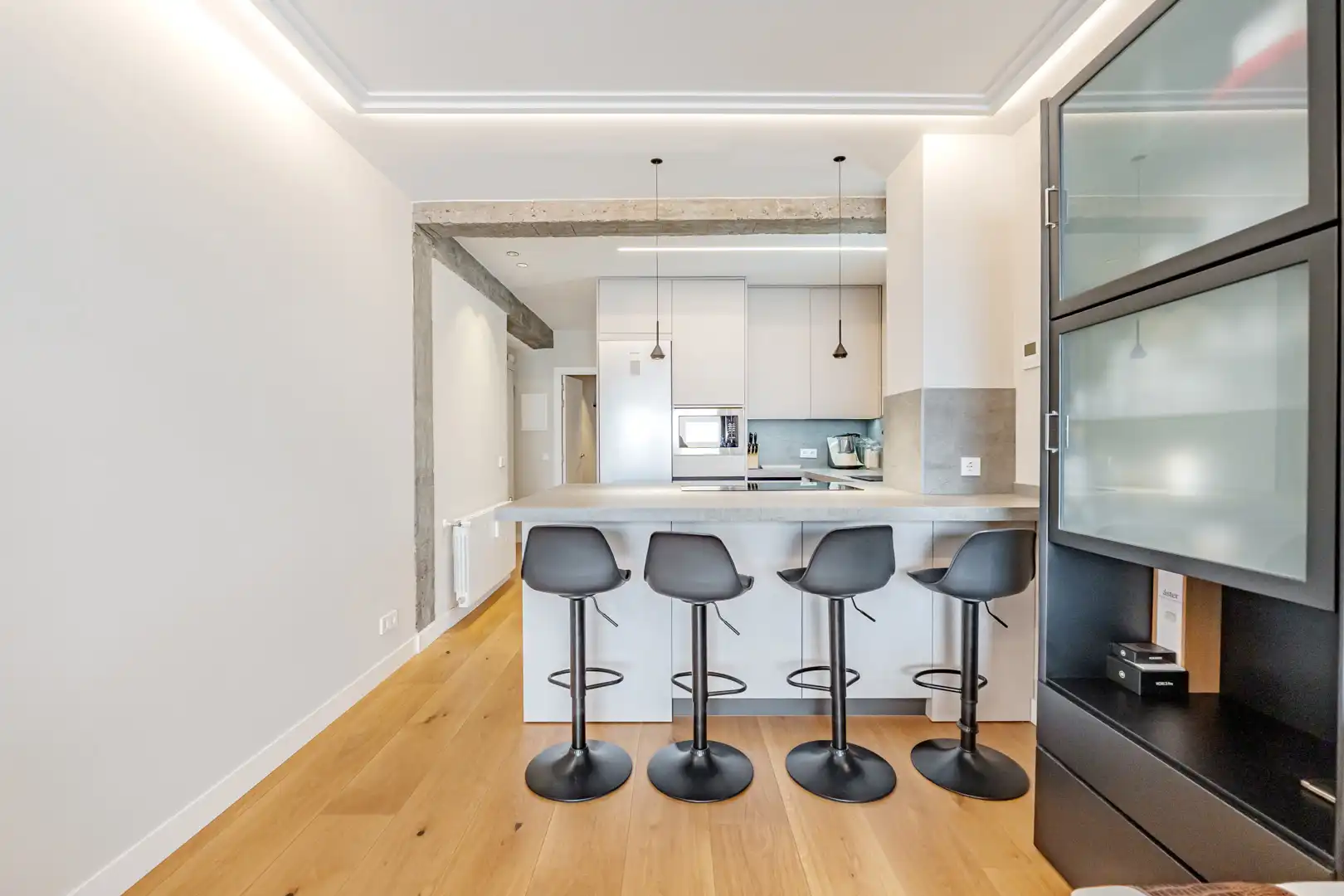 Kitchen of Attic for sale in Madrid  with Air Conditioner, Heating and Storage room