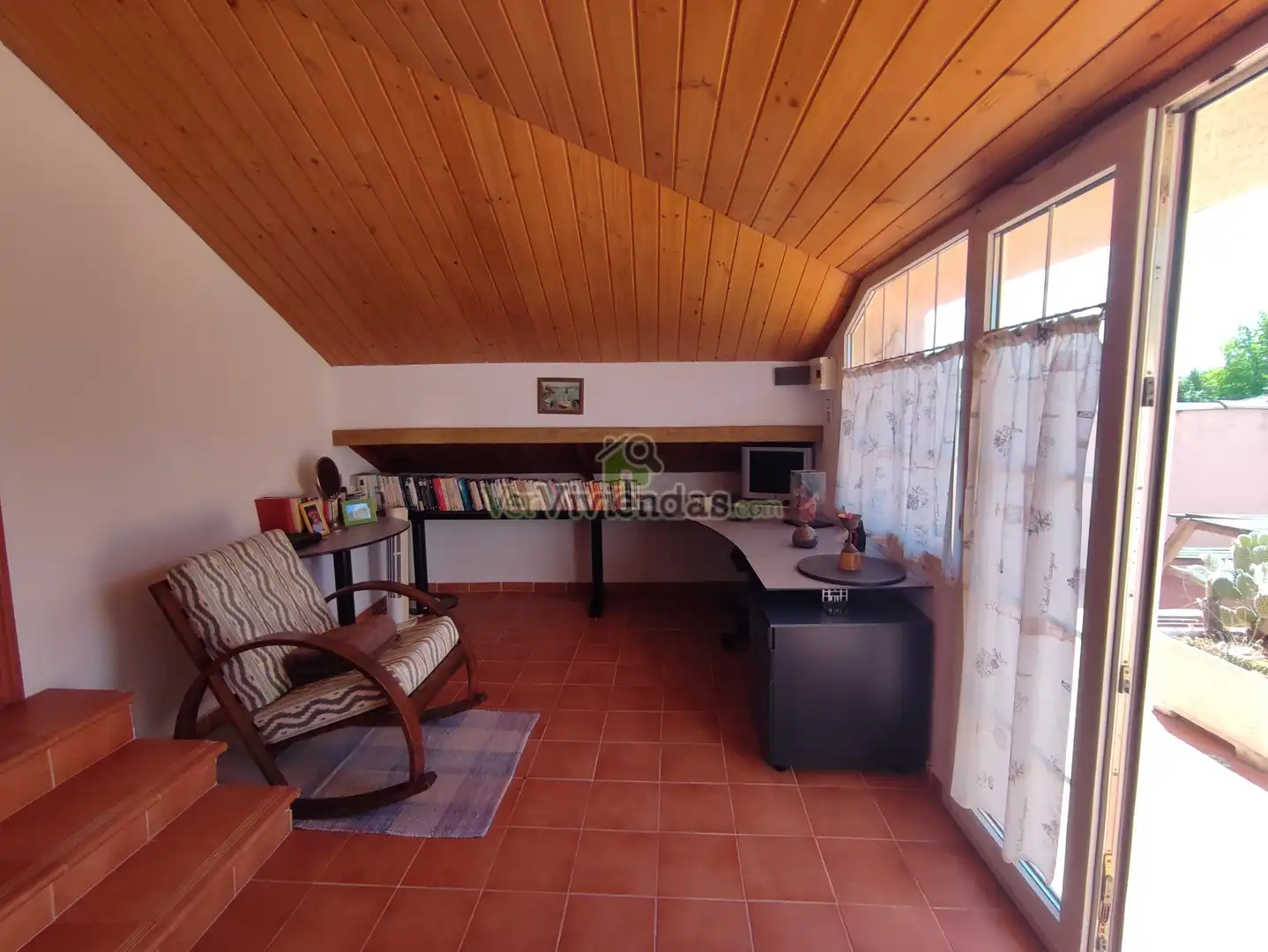 Sala de estar de Casa o chalet en venta en Esparreguera con Calefacción, Jardín privado y Parquet
