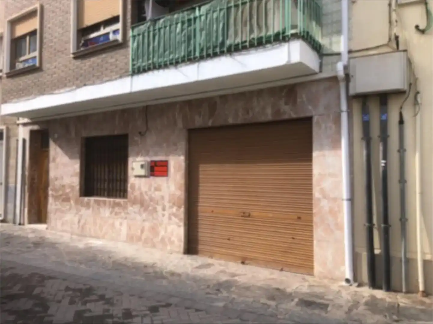 Vista exterior de Planta baja en venta en Ceutí con Trastero