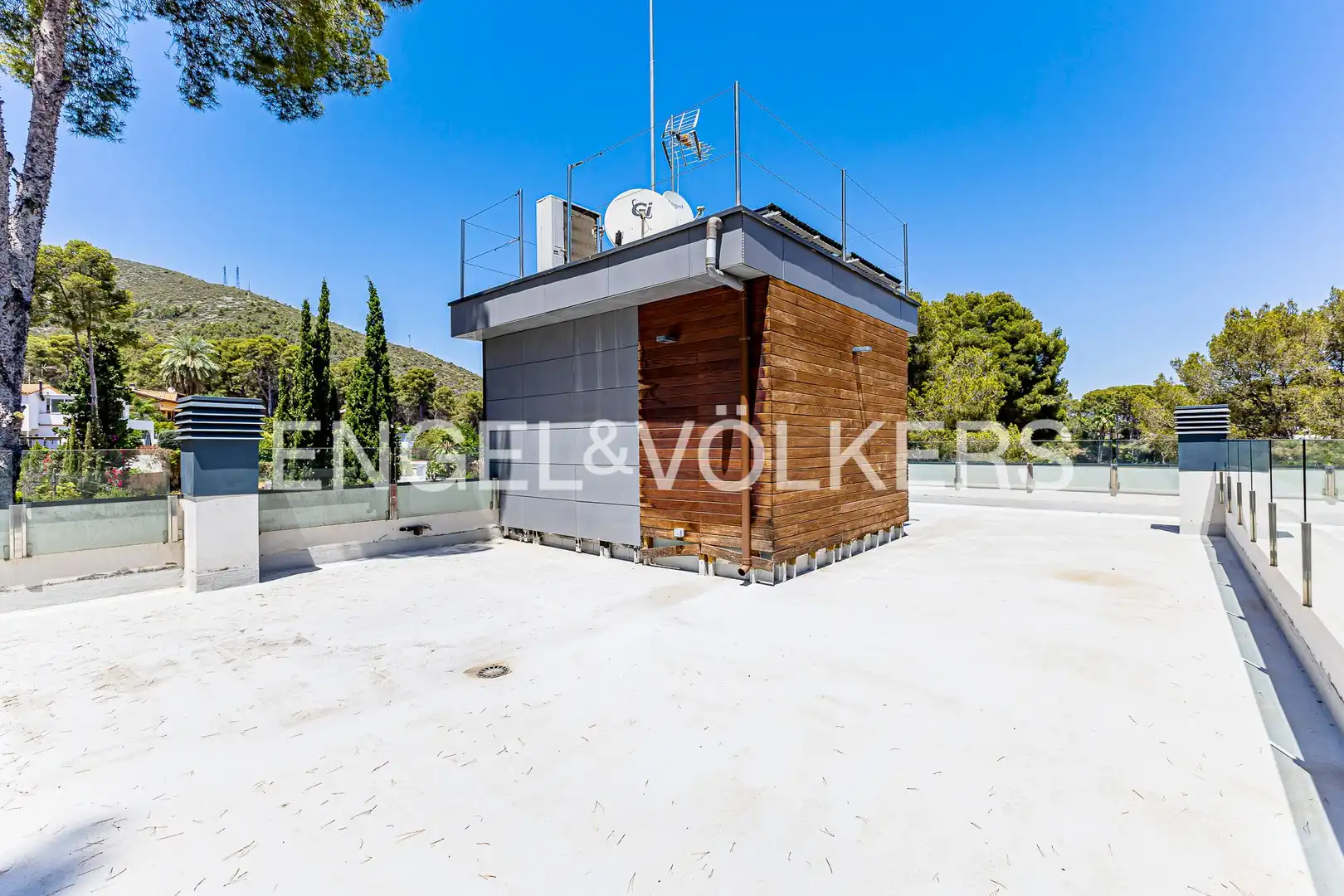 Exterior view of Houses for rent in Castelldefels  with Air Conditioner, Heating and Private garden
