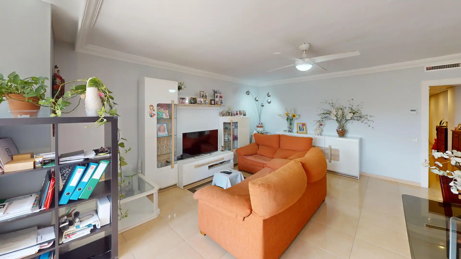 Sala d'estar de Pis en venda en Alicante / Alacant amb Aire condicionat, Calefacció i Traster