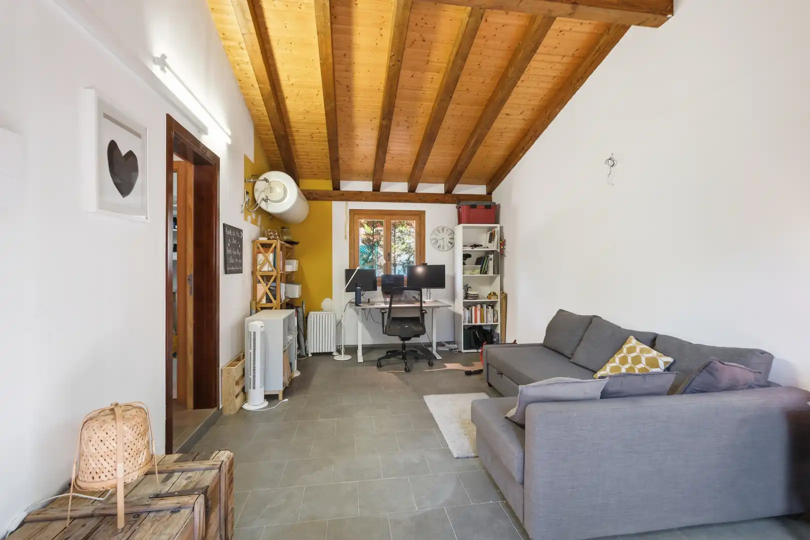 Wohnzimmer von Haus oder Chalet zum Verkauf in Vidreres mit Klimaanlage, Heizung und Privatgarten