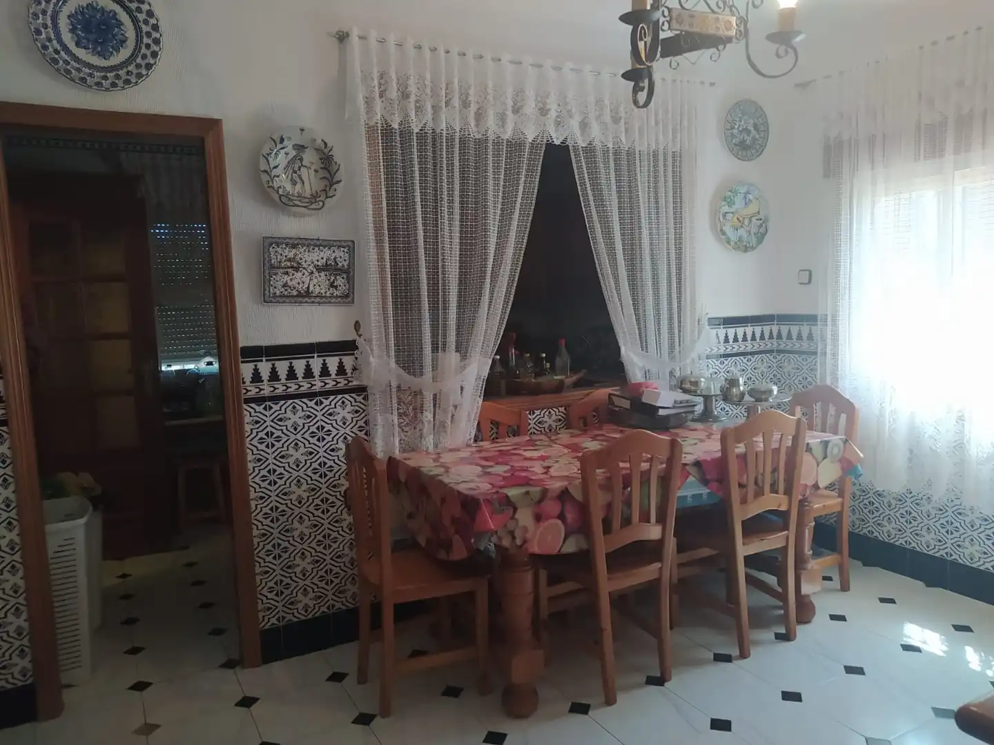 Dining room of Houses for sale in Talarrubias  with Air Conditioner, Private garden and Storage room