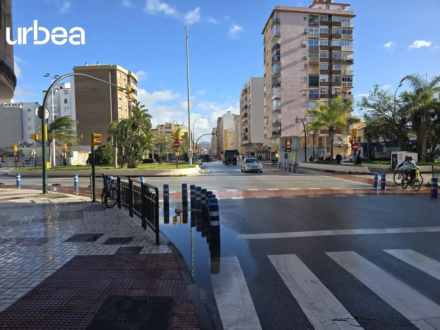 Vista exterior de Pis en venda en Málaga amb Balcó