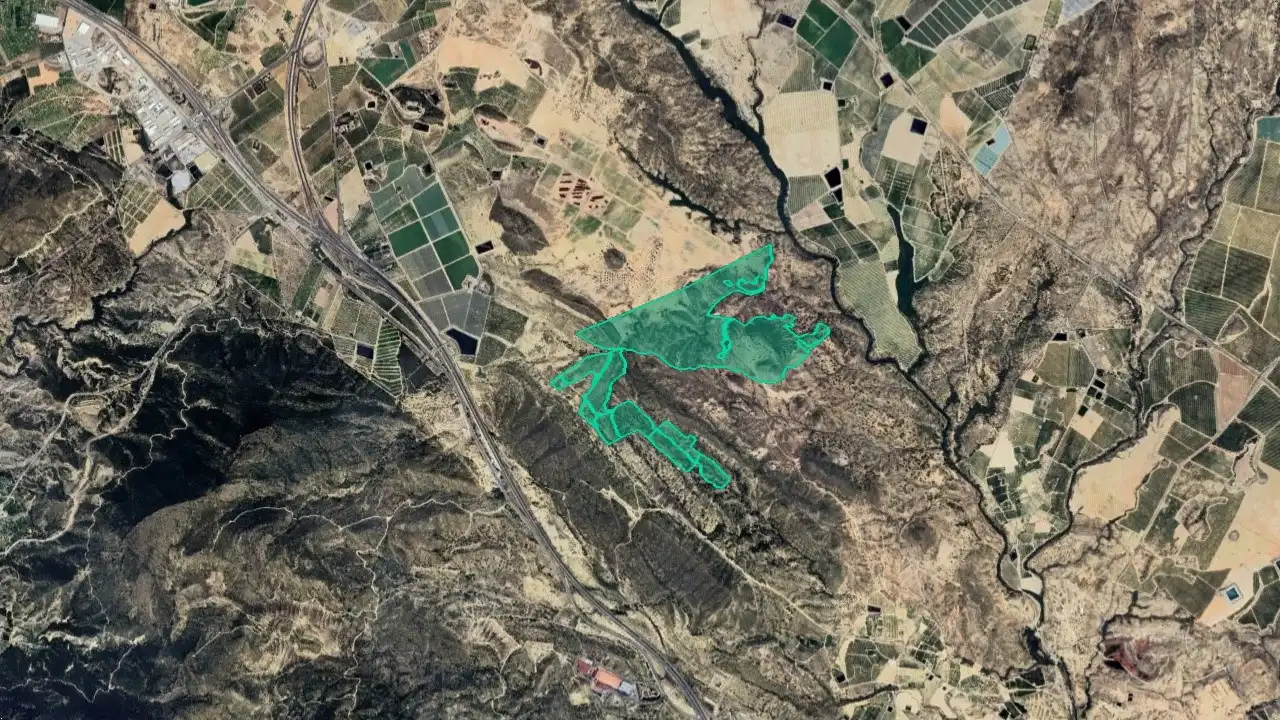 Rural land for sale in Sector Yesos de Ulea