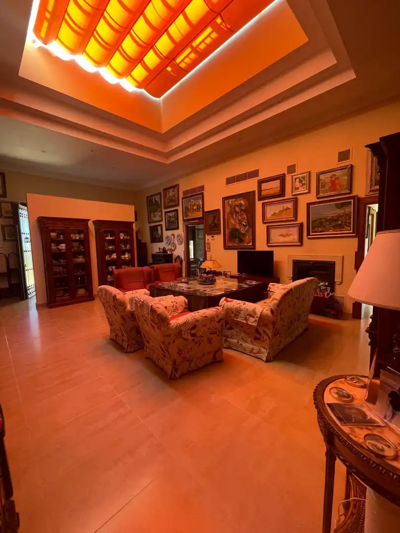Sala de estar de Finca rústica en venta en Ayamonte con Jardín privado y Terraza