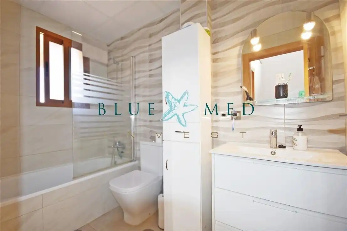 Baño de Casa o chalet en venta en Mazarrón con Aire acondicionado, Calefacción y Terraza