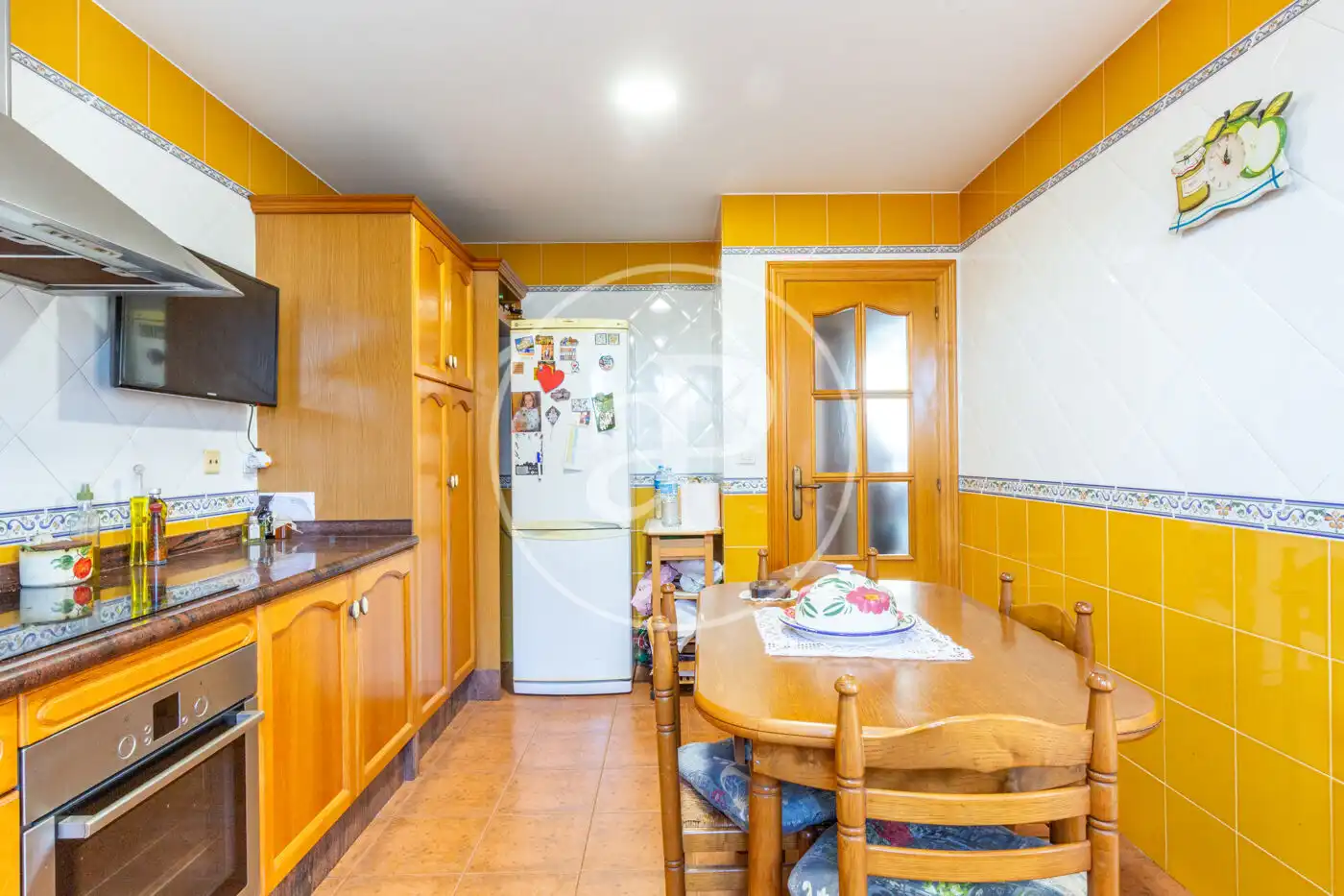 Cocina de Casa adosada en venta en Burriana / Borriana con Calefacción, Jardín privado y Terraza