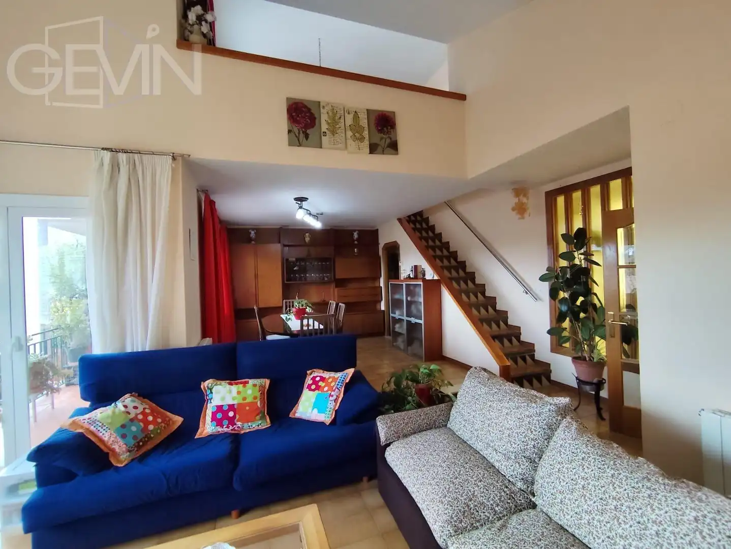 Sala d'estar de Casa o xalet en venda en Caldes de Montbui amb Aire condicionat, Calefacció i Jardí privat