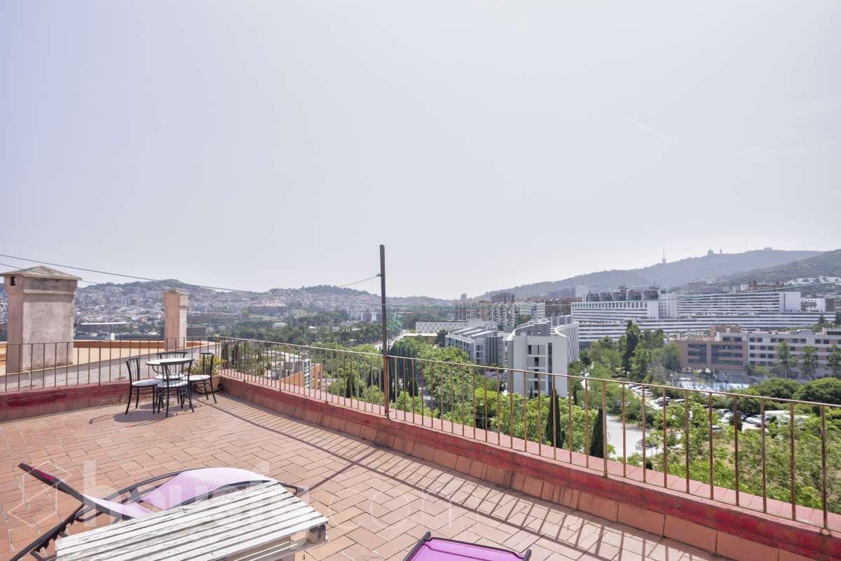 Terrassa de Àtic en venda en  Barcelona Capital amb Aire condicionat, Parquet i Terrassa