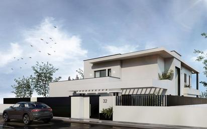 Exterior view of House or chalet for sale in Mijas  with Air Conditioner, Heating and Private garden