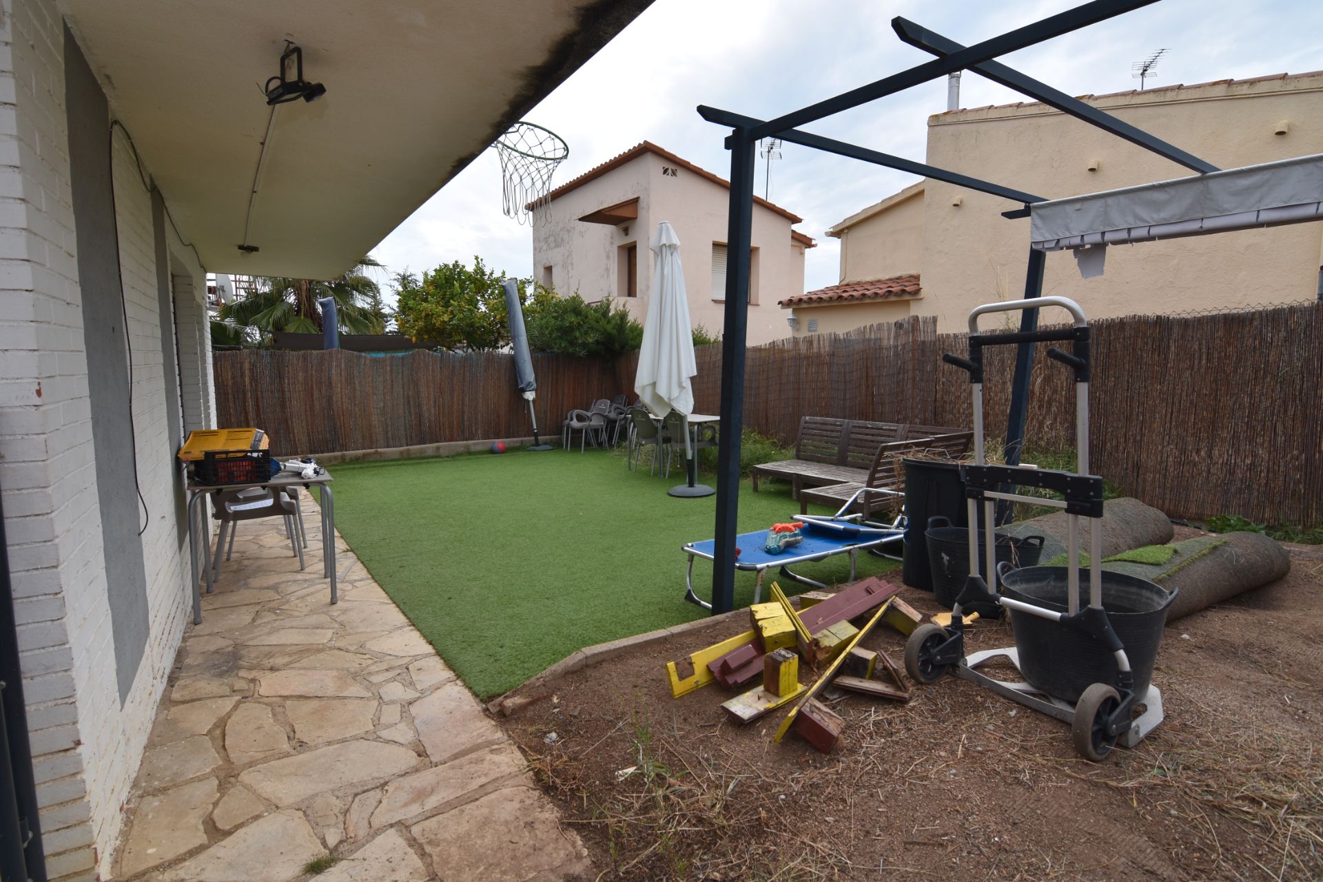 Terraza de Casa o chalet en venta en Pineda de Mar con Jardín privado, Trastero y Balcón