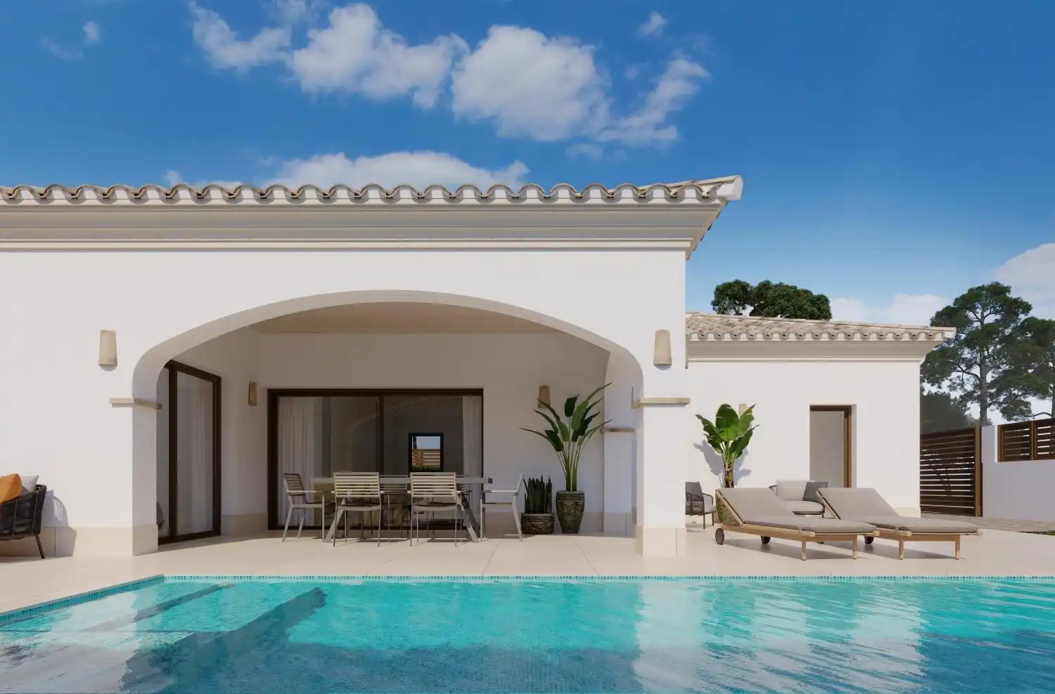 Piscina de Casa o xalet en venda en San Pedro del Pinatar amb Jardí privat i Piscina