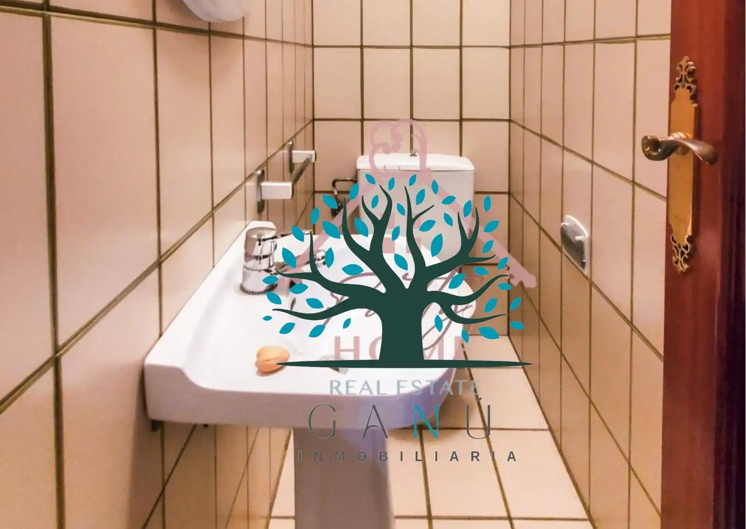 Baño de Planta baja en venta en Mazarrón con Jardín privado, Terraza y Amueblado