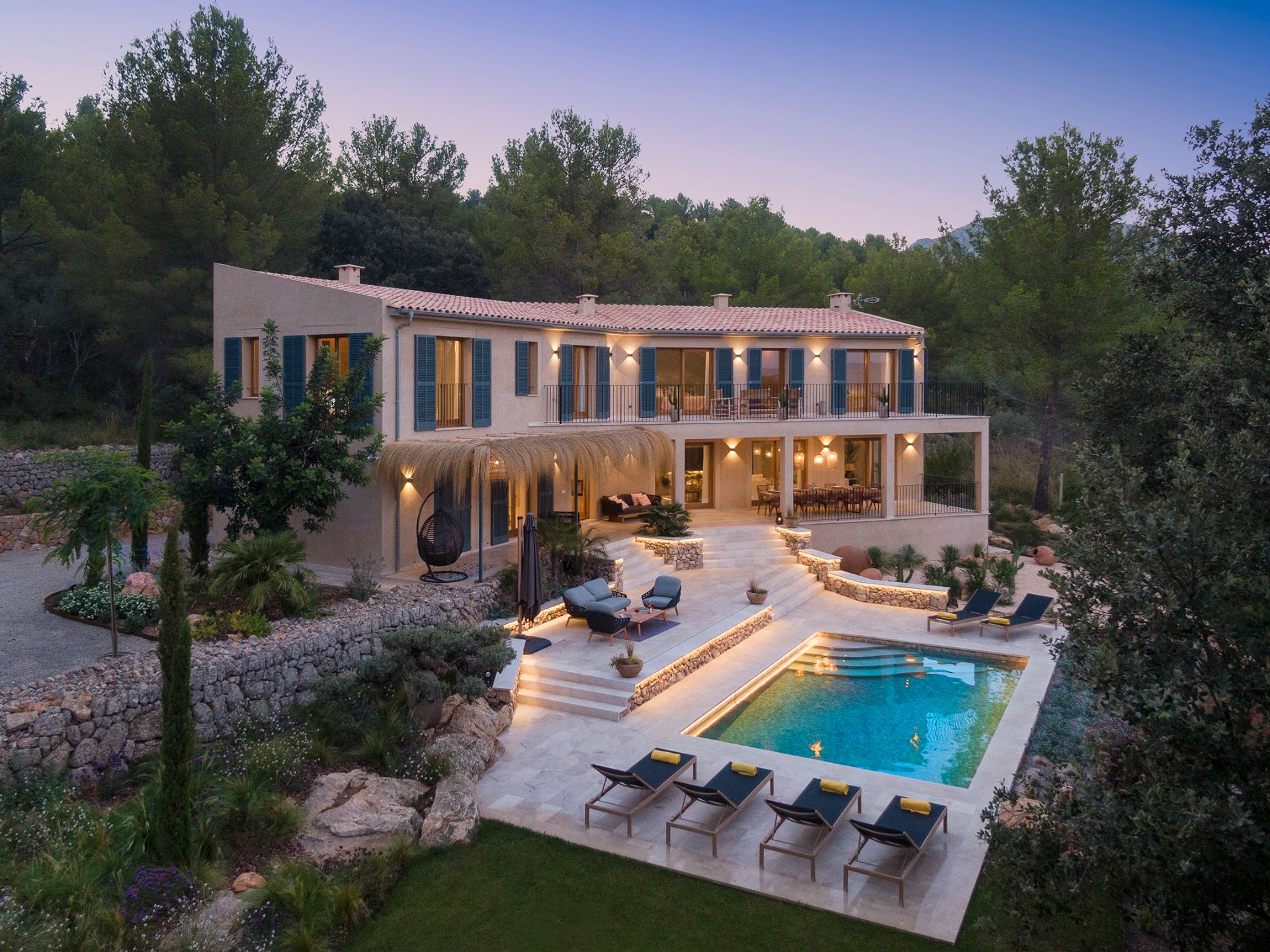 Terrace of House or chalet to rent in Pollença  with Air Conditioner, Heating and Private garden